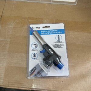 STAHLMANN Gasbrenner mit Kartusche 227 g – 1300 °C, Piezozündung, für Küche & Outdoor